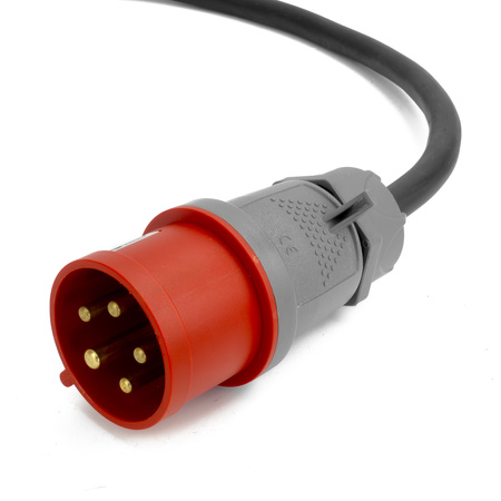 Baustromverteiler mit Stecker 16A 32A 4x230V auf Ständer Mobilverteiler Stromverteiler TGD-S/FI 32A 16A 4x230V Stromverteiler Wandverteiler mit VDE Sicherungen Doktorvolt DV-6050-D