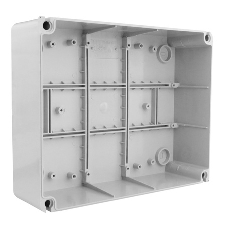 Abzweigkasten 240x190x90 IP66 Aufputz Abzweigdose Verbindungsdose hermetische Industriegehäuse M-L 010.A.PL.V0