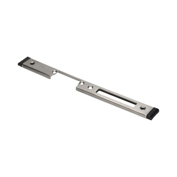 Langes Schließblech 24x243,9x3mm rechts für elektrischer Türöffner inox OR-EZ-4001SDP1