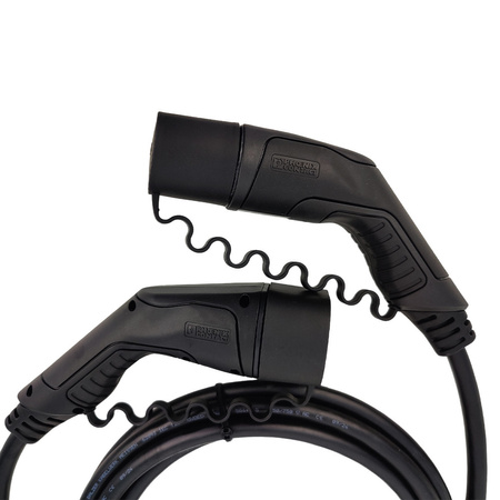 Tragbares Ladekabel für Elektroautos AC Phoenix Typ 2 32A/480V, 5m EV-T2G3PC-3AC32A-5,0M6,0ESBK11
