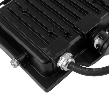 LED-Außenstrahler 30W mit Bewegungsmelder IP65 schwarz Außenwandstrahler 3000lm GT-GCR30W-64