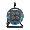Kabeltrommel HAND PRO 20 m 4x Steckdosen 230V IP44 H05RN-F 3x1,5 mm² W-96304