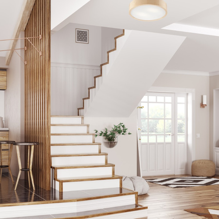 LED Deckenleuchte Lampe Kiefer 2-flammig rund 38 cm E27 LD-PD-6.2 SOSNA