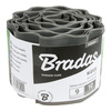 Rasenkante Beeteinfassung 9m/10cm grau BRADAS OBFGY 0910