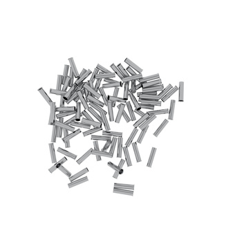 100 Stück 4/12 Aderendhülsen unisoliert 4mm²/12mm EN4012 Elpromet C.23.04012
