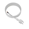 Anschlusskabel 3m IP44 mit geradem Stecker 250V 16A 3x2,5 mm² H05VV-F PP-40H Weiß W-98616