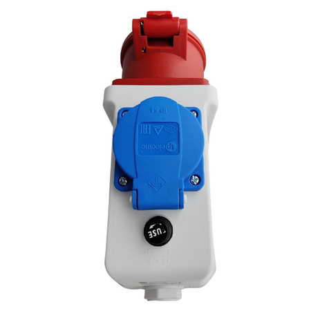 Combo Wandsteckdose 5-polig CEE 32A IP44 Schuko 230V 3107-605-1600