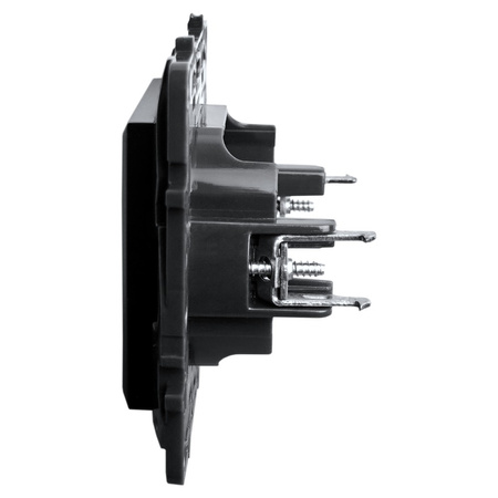 Telefonsteckdose RJ11 schwarz Niloe Step 863555