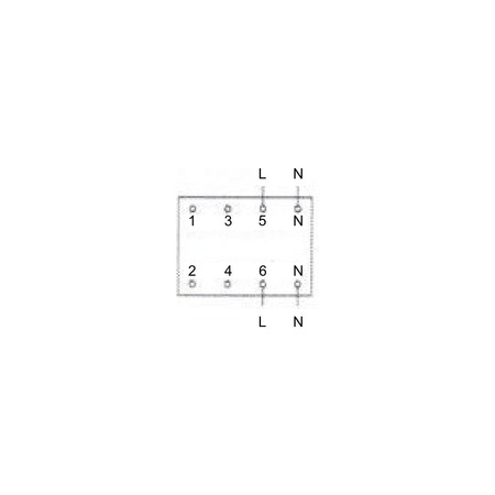 SEZ FI/LS C16 30mA 2p 10kA RCBO FI/LS-Schalter 0090712 Kombi Schalter 0264