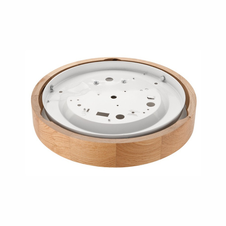 LED Deckenleuchte Lampe Eiche 1-flammig gewölbt 27 cm E27 LD-PD-8.1 DAB