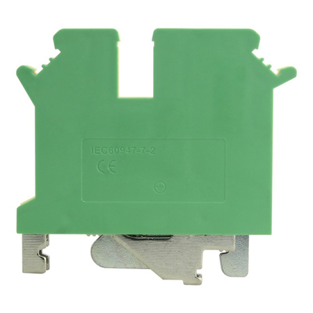 Schutzleiter-Reihenklemme 2.5mm2 3 Leiter Gelb-grün UL PC2.5-TW-PE-01P-1Y