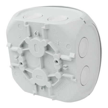 Abzweigkasten ohne Klemme Abzweigdose Verbindungsdose Hensel DK 0200 GZ