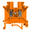 Reihenklemme 2.5mm2 Schraubklemme Orange VDE UL PC2.5-01P-15-00A(H)