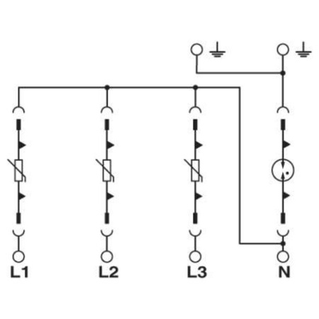 Blitzstromableiter VAL-MS-T1/T2 Überspannungsschutz 335/12.5/3+1 PHOENIX CONTACT 2800184