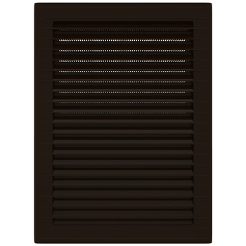 Lüftungsgitter Insektenschutz 21cm x 14cm braun AirRoxy 02-341