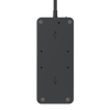 Steckdosenleiste mit 6x Schuko 230V 3x USB-A 1x USB-C 2m Schwarz W-00354