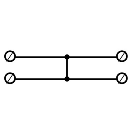 Hauptleitungsklemme Anschlussklemme ETB 16/1x2 Al/Cu Universalklemme Elektroinstallation 4 Löcher Elektro Becov