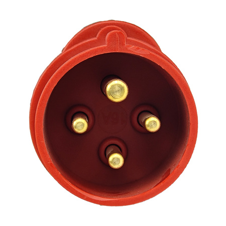 CEE Stecker 4P 16A IP44 400V 3122-301-1601