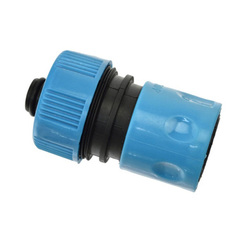 25 Stück Schlauchkupplung Schnellkupplung 3/4" mit Wasserstopp BLUE LINE G73033