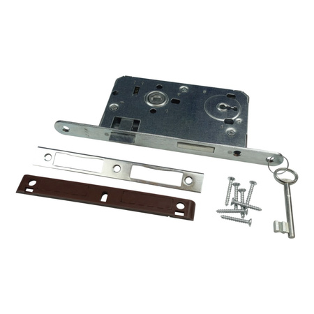 Zimmertürschloss Zimmertürschloß Einsteckschloss Schloss Schloß BB 72/55 mm 6276 DV-6276-ZA-P