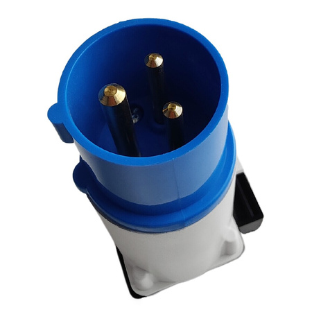 Marlanvil CEE Camping Adapter mit Stecker 16A auf 13A 250V Steckdose britischer Standard Stromadapter IP44 6.8216.SUK