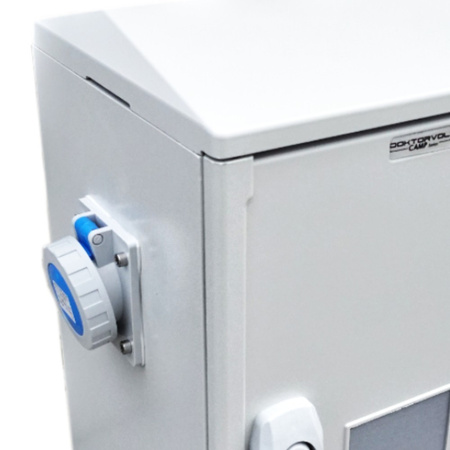 Stromverteiler RCBO FI/LS-Schalter 2x 230V CEE-Steckdose IP44 DV-0164