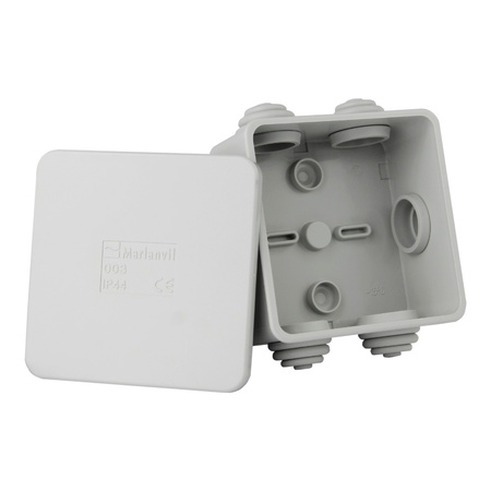 Abzweigdose mit Drosseln IP44 80x80x40 M-L 003