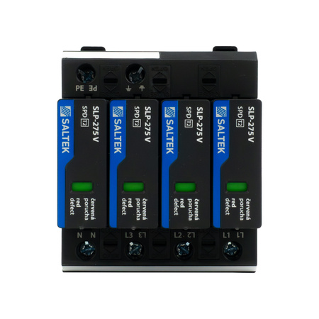 Überspannungsableiter Typ 2 40kA SLP-275 V/4 bis 350V DC für Hutschiene Überspannungsschutz Blitzschutz für Niederspannung Varistortechnologie A01722