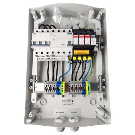 Doktorvolt Charging Verteiler SIEMENS C20A 40A 30mA T1/T2 EV Unterverteilung für Wallboxen DV-0706-EV