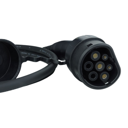 Ladekabel Typ 2 400V 16A 11kW 5 Meter IP54 Ersatzteil Wallbox Elektroauto MEAC-T-016A-V1-03-5M