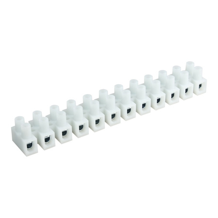 10x Lüsterklemme 10mm2 12P mit Kabelschutz VDE/UL DGN 5514