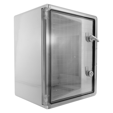 Leergehäuse mit transparenter Tür 300x400x220mm Schaltschrank Aufputz Verteilerschrank IP65 IK10 TP Electric 3310-525-0100