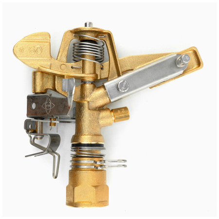 Impulsregner 90cm Teleskop Metall Impulsregner Rasensprenger Kreisregner Gartenregner Sprinkler BRADAS GKV604424SGWSET1