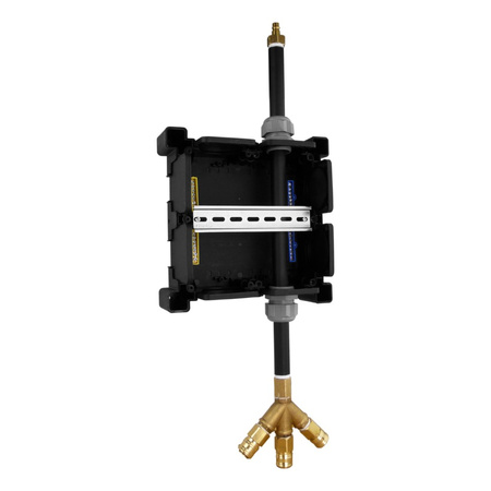 Hängeverteiler mit Druckluft Pendel Stromverteiler mit Betätigungsklappe Minibox TpE 3336-300-0300