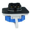 Hermetische Steckdose Schuko Einbausteckdose 230V IP68 3101-375-0900