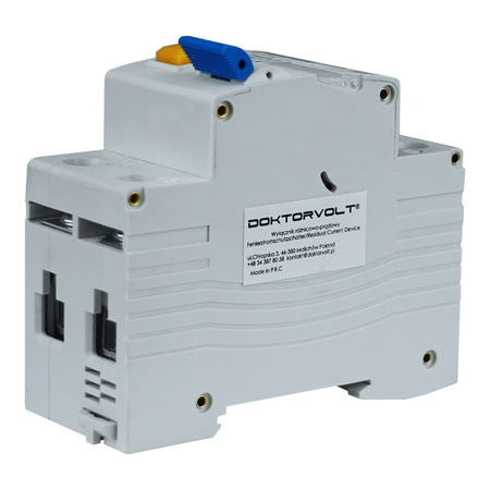 FI/LS Schalter RCBO B16A 2P 30mA 6kA Typ AC FI-Schalter LS-Schalter Doktorvolt DV-5583