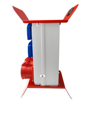 Stromverteiler GAROFlex mit 4x 230V Schuko 2x 16A CEE Steckdosen mit Starkstromkabel 5x1,5mm2 IP44 2468820