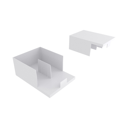 10Stk Endkappe für 2-phasige Phasenschienen 16mm2 10Stk Z-16/2F