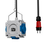 Energiewürfel Stromverteiler mDV 3x230V mit 1,5m Kabel Doktorvolt DV-2671-D