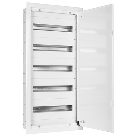 Doktorvolt Verteilerkasten Unterputz Sicherungskasten aus Metall 90 Module 5-reihig IP30 MP90/5/18