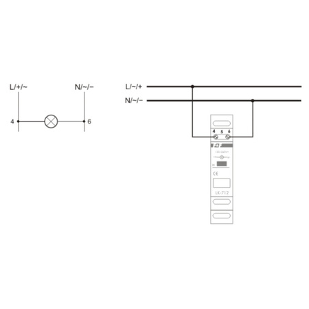 Leuchtmelder 1 Phasen Kontrollleuchte Phasenprüfer LK-712G grün F&F LK-712G-130-260V
