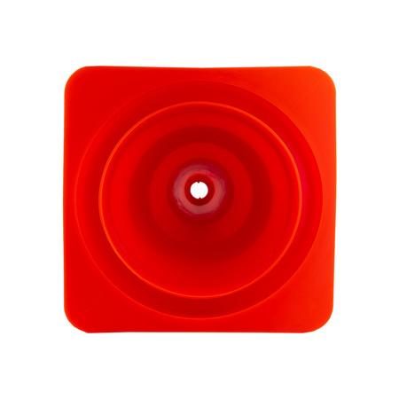 Verkehrsleitkegel 50cm Warnkegel U-23 weiches Verkehrshütchen reflektierender Verkehrskegel Pylone PVC Leitkegel Warnleitkegel Doktorvolt DV-5725