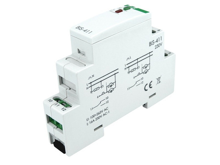 Bistabile pulse Stromstoßrelais Relais F&F BIS-411 230V