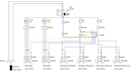 Stromverteiler TD-S/FI 2x16A 4x230V Kabel 5x4mm2 SKH Baustromverteiler Doktorvolt DV-6800-D