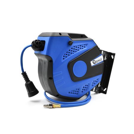 Druckluftschlauch Aufroller Schlauchtrommel Automatik 14m 6,5x10mm G03191