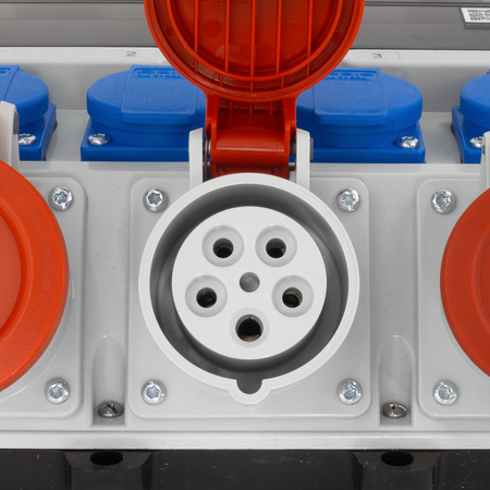 Stromverteiler Adapter Universell CEE Stromverteilung Industrie TR-S 4x230V 3x400V 1x32A/2x16A Doktorvolt DV-7273-D