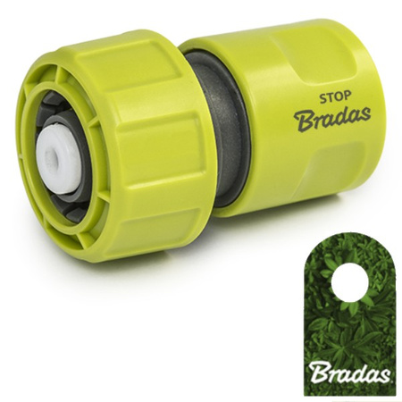 Schlauchkupplung 3/4" mit Stop LIME LINE Schnellkupplung BRADAS LE-02150K
