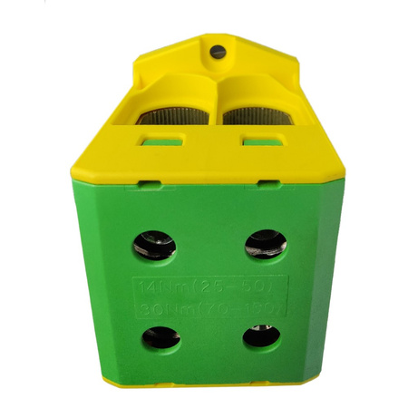 Morek Hauptleitungsklemme Anschlussklemme 25-150mm² 2xAl/Cu OTL 150-2 gelb-grün MAA2150Y10