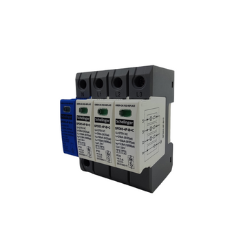 Überspannungsschutz 4P 12,5kA(10/350) Klasse T1 T2 (B C) Schelinger A51-SPD03-4P-B+C