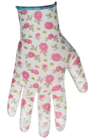 Gartenhandschuhe Schutzhandschuhe PURE PRETTY Arbeitshandschuhe Polyurethan Größe 8 BRADAS RWPPR8